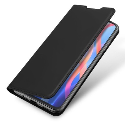 Xiaomi Poco M4 Pro (Redmi Note 11 5G) „Dux Ducis“ Skin sērijas melns atvērams maciņš, maks | Vacins.lv