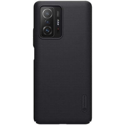 Nillkin Frosted Shield Xiaomi 11T (11T Pro) melns plastmasas futrālis | Vacins.lv