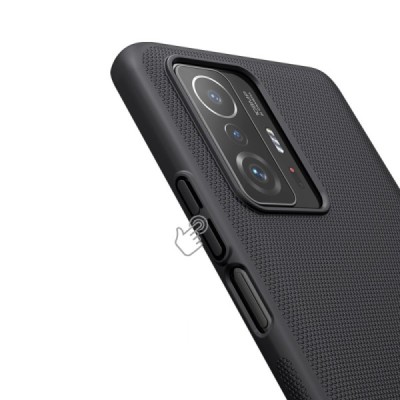 Nillkin Frosted Shield Xiaomi 11T (11T Pro) melns plastmasas futrālis | Vacins.lv