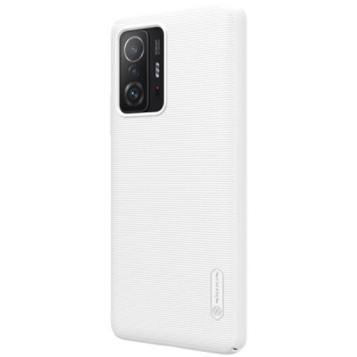 Nillkin Frosted Shield Xiaomi 11T (11T Pro) белый пластиковый чехол | Vacins.lv