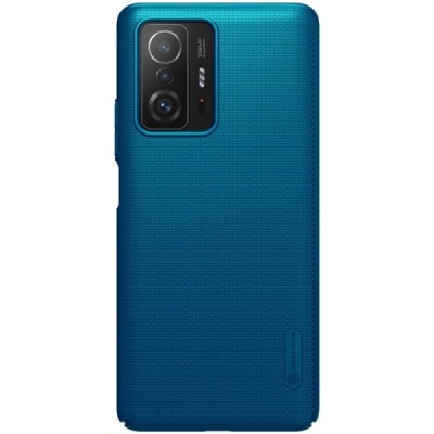 Nillkin Frosted Shield Xiaomi 11T (11T Pro) синий пластиковый чехол | Vacins.lv