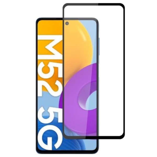 „Mocolo“ 2.5D Tempered Glass защитное стекло экрана 0.26 мм - чёрный (Galaxy M52 5G)