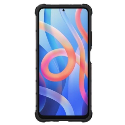 Honeycomb усиленная защита Xiaomi Poco M4 Pro (Redmi Note 11 5G)  5G прозрачный твердый силикон (TPU) и пластиковый чехол | Vaci