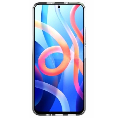 Твердый силиконовый чехол (TPU) для Xiaomi Poco M4 Pro (Redmi Note 11 5G) - прозрачный | Vacins.lv