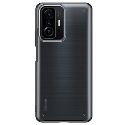 Xiaomi 11T (11T Pro) „Armor“ matēts apmales melnā krāsā apvalks | Vacins.lv