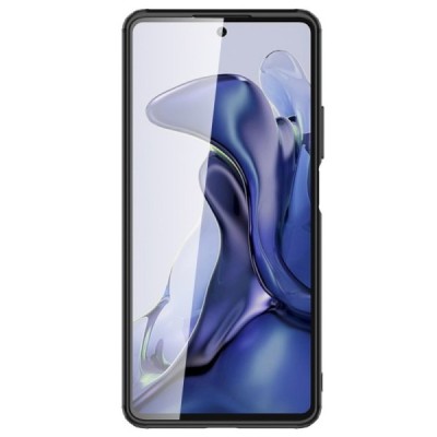 Xiaomi 11T (11T Pro) „Armor“ matēts apmales melnā krāsā apvalks | Vacins.lv