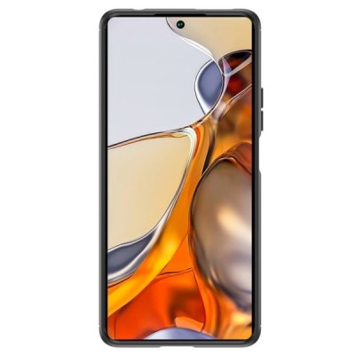 Xiaomi 11T (11T Pro) „Carbon“ твердый силиконовый чехол (TPU) - черный | Vacins.lv