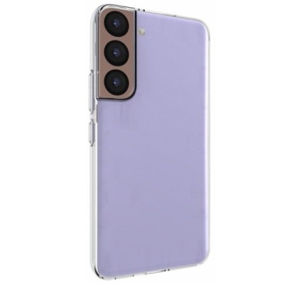 Твердый силиконовый чехол (TPU) для Samsung Galaxy S22 5G (SM-S901X) - прозрачный | Vacins.lv
