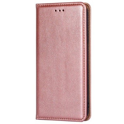 Solīds Samsung Galaxy S22 5G (SM-S901X) rozs ādas atvērams maciņš | Vacins.lv