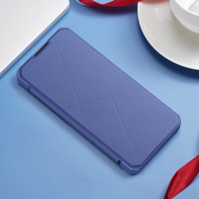 Samsung Galaxy S22 5G (SM-S901X) Dux Ducis Skin X sērijas violeta ādas atvērams maciņš | Vacins.lv