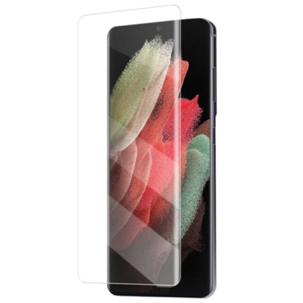 „Mocolo“ UV Light Irradiation Tempered Glass ekrāna aizsargstikls 0.26 mm - dzidrs (Galaxy S22 Ultra 5G)