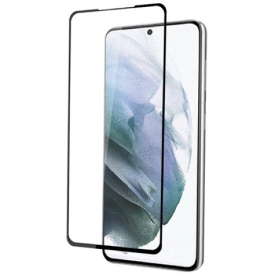 Samsung Galaxy S22+ 5G (SM-S906X, SM-S916) „Mocolo“ 2.5D Tempered Glass melns ekrāna aizsargstikls | Vacins.lv