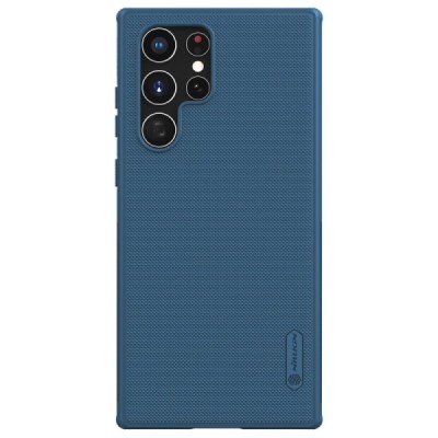 Samsung Galaxy S22 Ultra 5G (SM-S908X) „Nillkin“ Frosted Shield Pro синий чехол | Vacins.lv