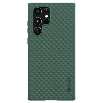 Samsung Galaxy S22 Ultra 5G (SM-S908X) „Nillkin“ Frosted Shield Pro зеленый чехол | Vacins.lv