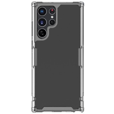 „Nillkin“ Nature TPU Pro Samsung Galaxy S22 Ultra 5G (SM-S908X) прозрачный усиленный защитный твердый силиконовый чехол  | Vacin