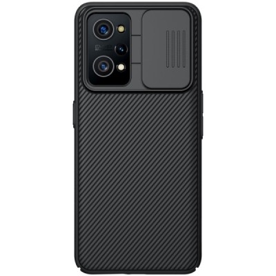 Realme GT Neo2 „Nillkin“ CamShield чёрный чехол, задняя часть с защитой камеры | Vacins.lv