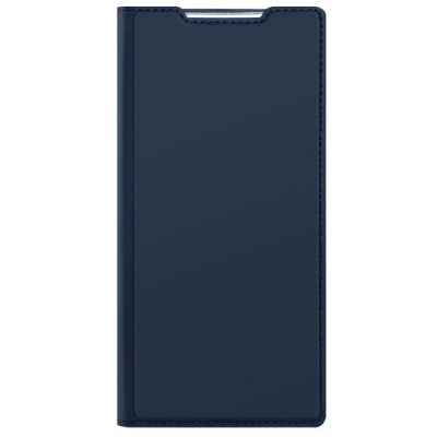 „Dux Ducis“ Skin серии Samsung Galaxy S22 Ultra 5G (SM-S908X) синий кожаный чехол-книжка | Vacins.lv
