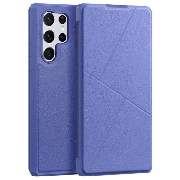 „Dux Ducis“ Skin X чехол-книжка - фиолетовый (Galaxy S22 Ultra 5G)