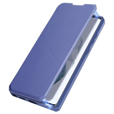Dux Ducis Skin X серии Samsung Galaxy S22 Ultra 5G (SM-S908X) фиолетовый кожаный чехол-книжка | Priedai.lt