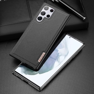 Samsung Galaxy S22 Ultra 5G (SM-S908X) „Dux Ducis“ Fino чёрный чехол | Vacins.lv