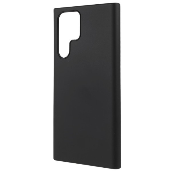 „X-Level“ Thin твердый силиконовый (TPU) чехол - чёрный (Galaxy S22 Ultra 5G)