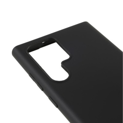 Samsung Galaxy S22 Ultra 5G (SM-S908X) „X-Level“ Thin твердый силиконовый (TPU) чехол - чёрный | Vacins.lv