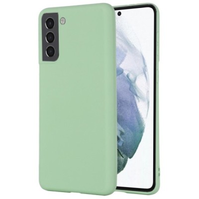 Samsung Galaxy S22 5G (SM-S901X) Shell cieta silikona (TPU) apvalks - zaļš | Vacins.lv