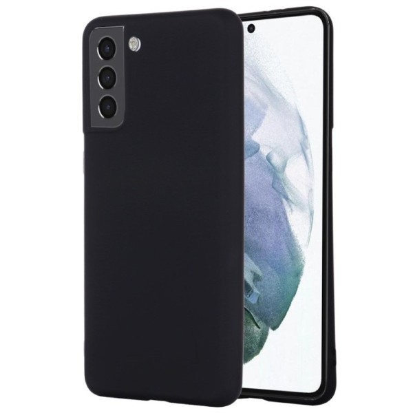 Твердый силиконовый чехол (TPU) „Shell“ - чёрный (Galaxy S22+ 5G)