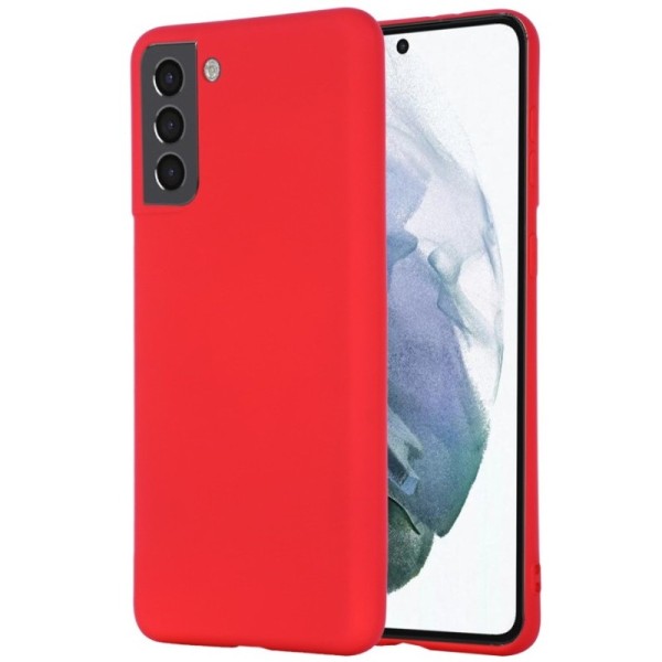 Твердый силиконовый чехол (TPU) „Shell“ - красный (Galaxy S22+ 5G)