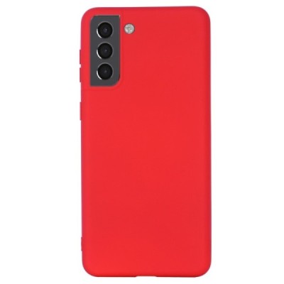 Samsung Galaxy S22+ 5G (SM-S906X) Shell (TPU) твердый силиконовый чехол - красный | Vacins.lv