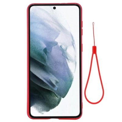 Samsung Galaxy S22+ 5G (SM-S906X) Shell (TPU) твердый силиконовый чехол - красный | Vacins.lv
