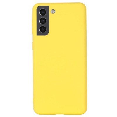 Samsung Galaxy S22+ 5G (SM-S906X) Shell (TPU) твердый силиконовый чехол - жёлтый | Vacins.lv