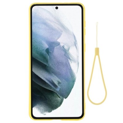 Samsung Galaxy S22+ 5G (SM-S906X) Shell (TPU) твердый силиконовый чехол - жёлтый | Vacins.lv