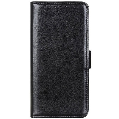 Samsung Galaxy S22 Ultra 5G (SM-S908X) открываемый чёрный кожаный чехол - книжка | Vacins.lv