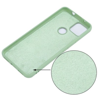 Google Pixel 5A 5G Shell (TPU) твердый силиконовый чехол - зелёный | Vacins.lv