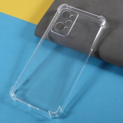 Realme GT Neo2 усиленный защитный твердый силиконовый прозрачный чехол из TPU | Vacins.lv