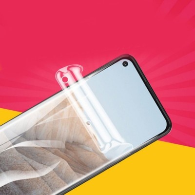 Google Pixel 5A 5G Calans hidrogēla dzidra ekrāna aizsargplēve (pilnīgi aizsedzama) | Vacins.lv
