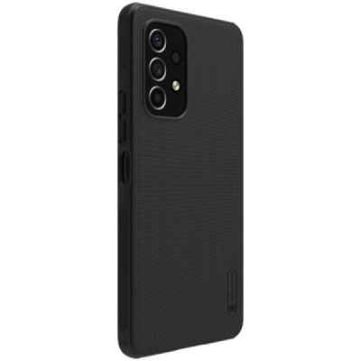 Samsung Galaxy A53 5G (SM-A536B) „Nillkin“ Frosted Shield Pro melns vāciņš, apvalks | Vacins.lv