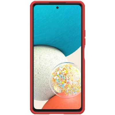 Samsung Galaxy A53 5G (SM-A536B) „Nillkin“ Frosted Shield Pro sarkans vāciņš, apvalks | Vacins.lv