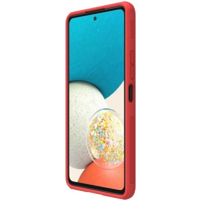 Samsung Galaxy A53 5G (SM-A536B) „Nillkin“ Frosted Shield Pro sarkans vāciņš, apvalks | Vacins.lv