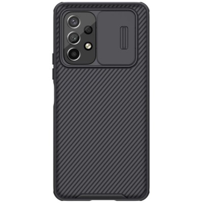 Samsung Galaxy A53 5G (SM-A536B) „Nillkin“ CamShield melns apvalks | vacins.lv
