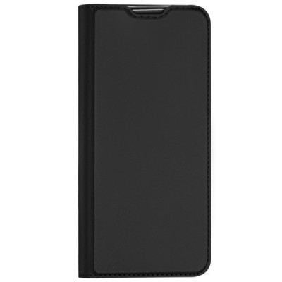 „Dux Ducis“ Skin серии Samsung Galaxy A13 4G (SM-A135F, SM-A137F) чёрный кожаный чехол-книжка | Vacins.lv