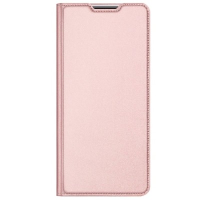 „Dux Ducis“ Skin серии Samsung Galaxy A13 4G (SM-A135F, SM-A137F) розовый кожаный чехол-книжка | Vacins.lv
