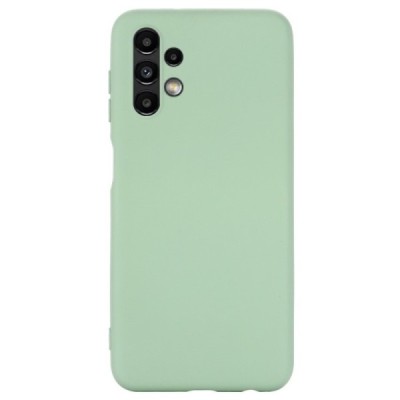 Samsung Galaxy A13 4G (SM-A135F, SM-A137F) Shell (TPU) твердый силиконовый чехол - зелёный | Vacins.lv