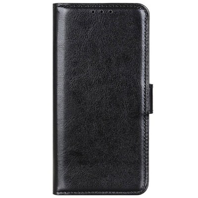 OnePlus Nord CE 2 открываемый чёрный кожаный чехол - книжка | Vacins.lv