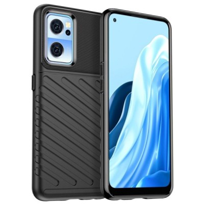 OnePlus Nord CE 2 „Twill“ cieta silikona (TPU) melns apvalks | vacins.lv