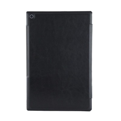 Sony Xperia Tablet Z2 atvēramais melns futrālis / Vacins.lv