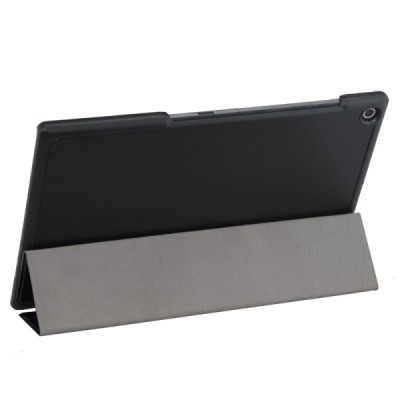 Sony Xperia Tablet Z2 atvēramais melns futrālis / Vacins.lv