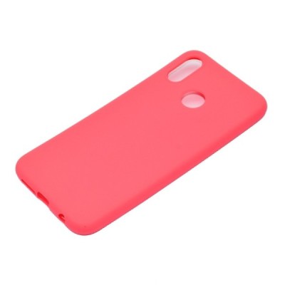 Huawei P20 Lite (Nova 3e) cieta silikona (TPU) apvalks - sarkans | vacins.lv