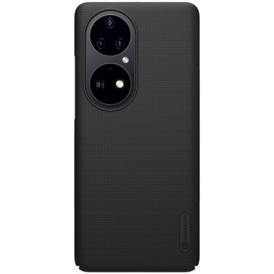 Huawei P50 Pro Nillkin Frosted Shield melns apvalks | vacins.lv